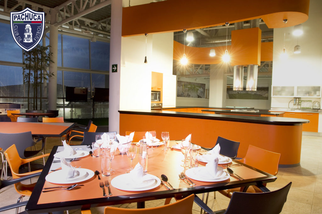 Comedor principal del Pabellón