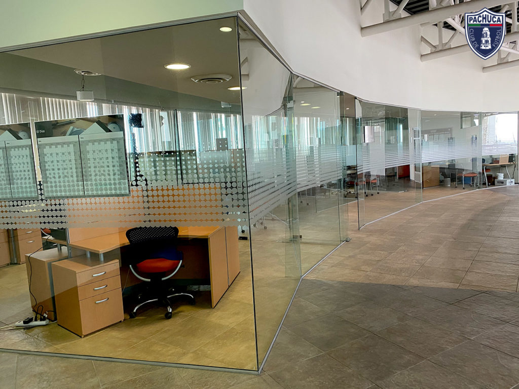 Oficinas del área deportiva del Pabellón