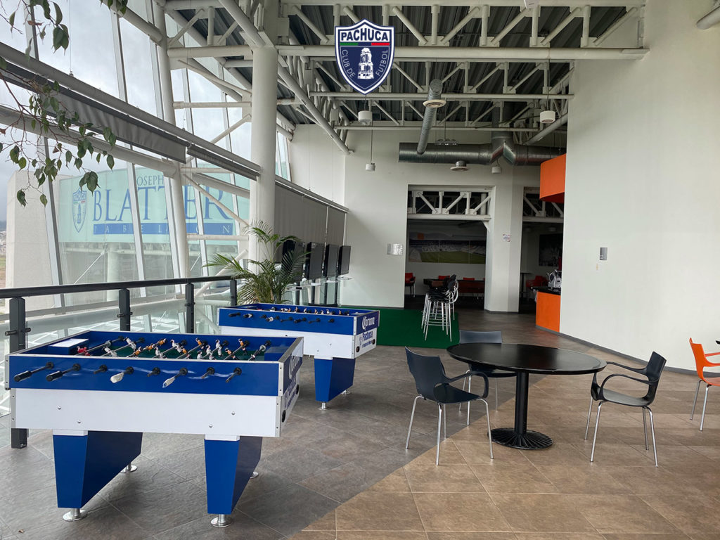 Sala de juegos del Pabellón